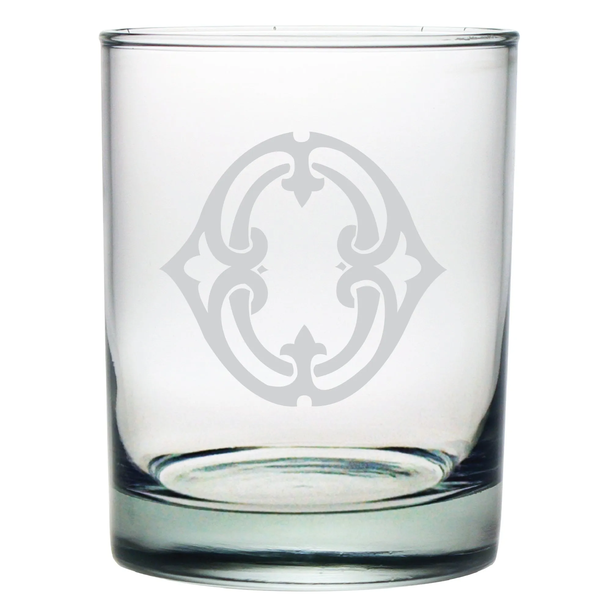 1-Letter Monogrammed Lowball Glass