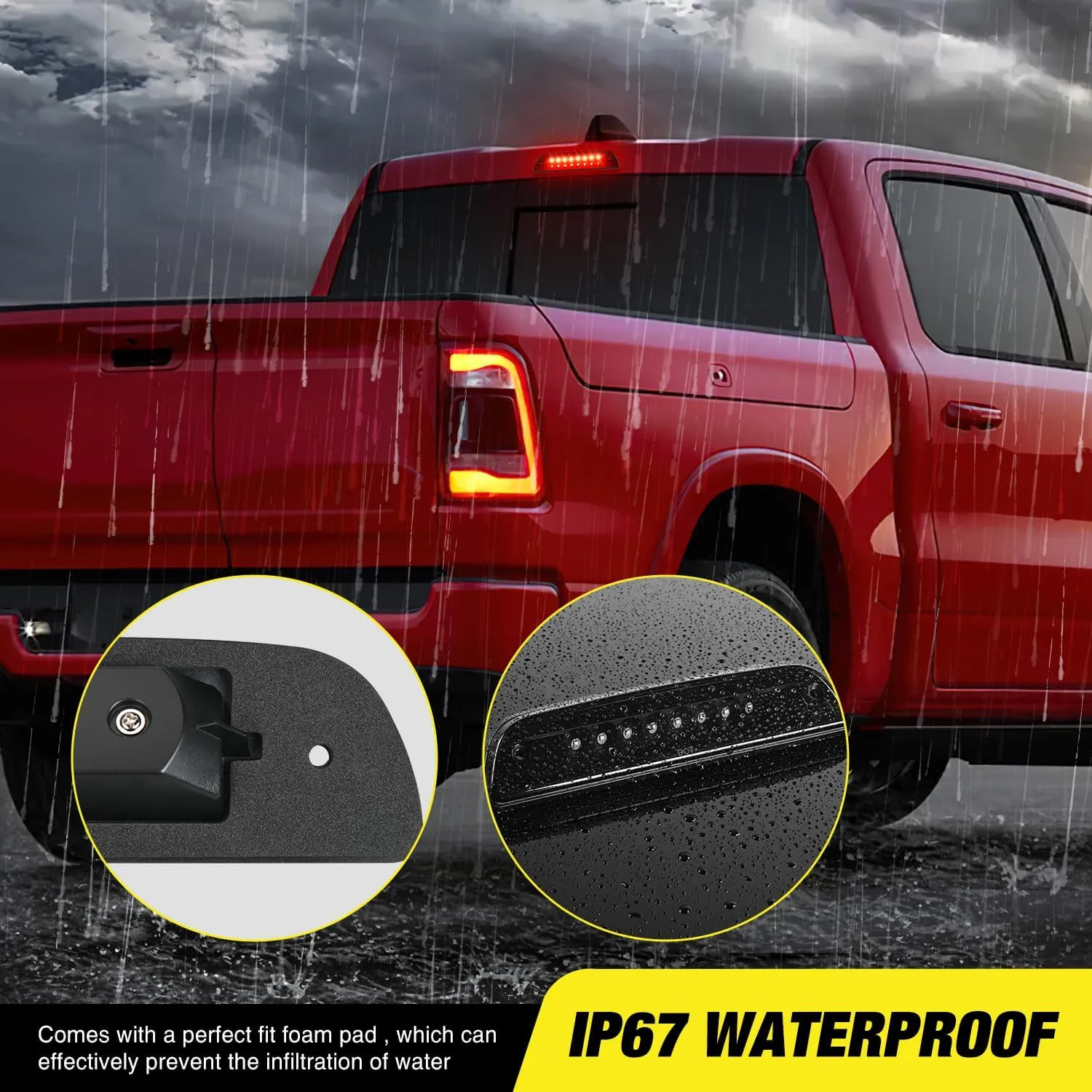 1995-2016 Toyota Tacoma Third Brake Light