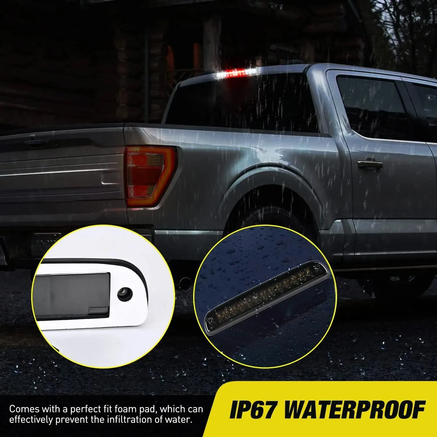 1999-2016 Ford Ranger F250 F350 F450 F550 Super Duty 1994-2010 Mazda B2300 B3000 B4000 Third Brake Light