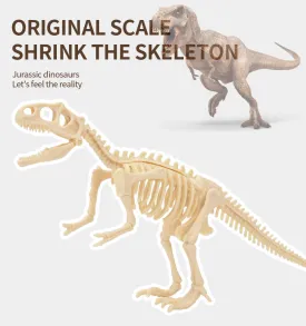 1pcs Children Fossil Excavation Dinosaur Egg Set Jurassic Animal DIY Dinosaur Skeleton Fossil Assembly Model Toy Set