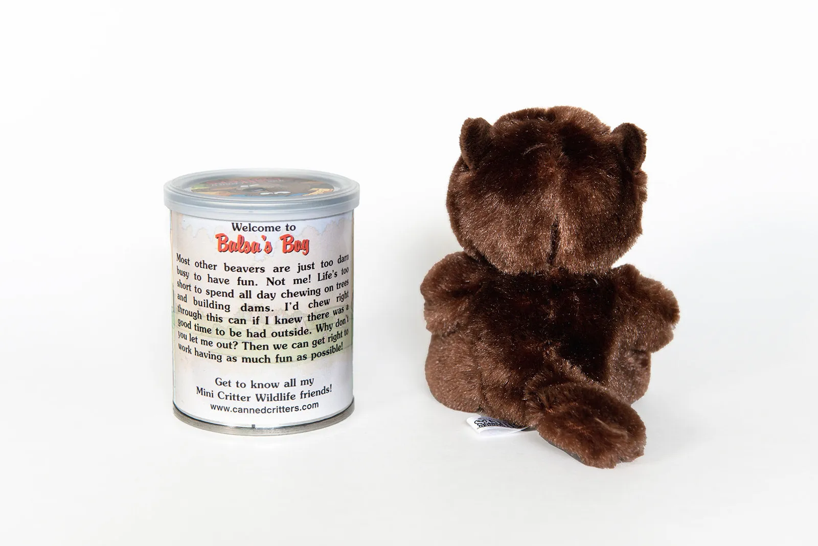 4" Mini Canned Beaver