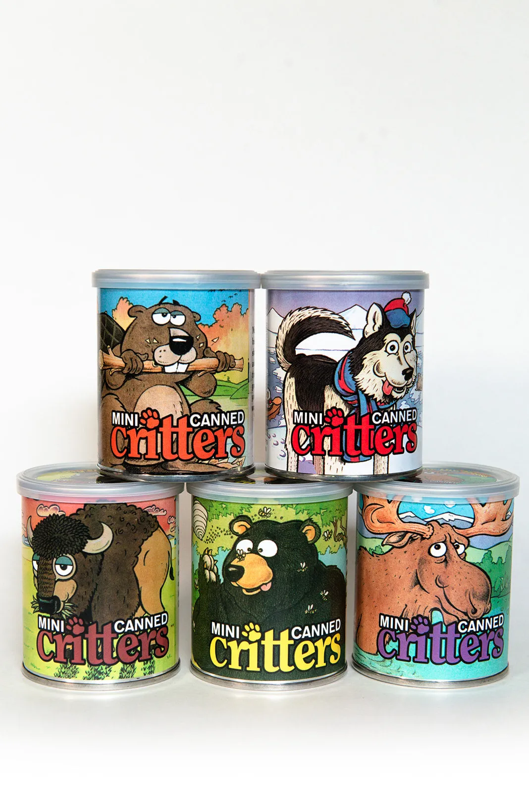 4" Mini Canned Beaver