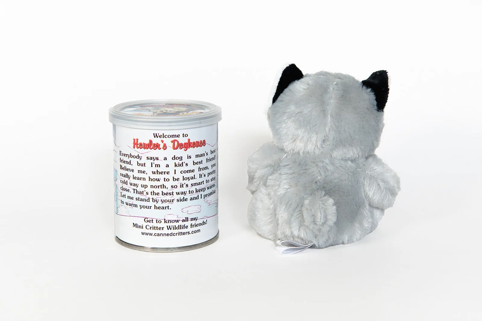 4" Mini Canned Husky