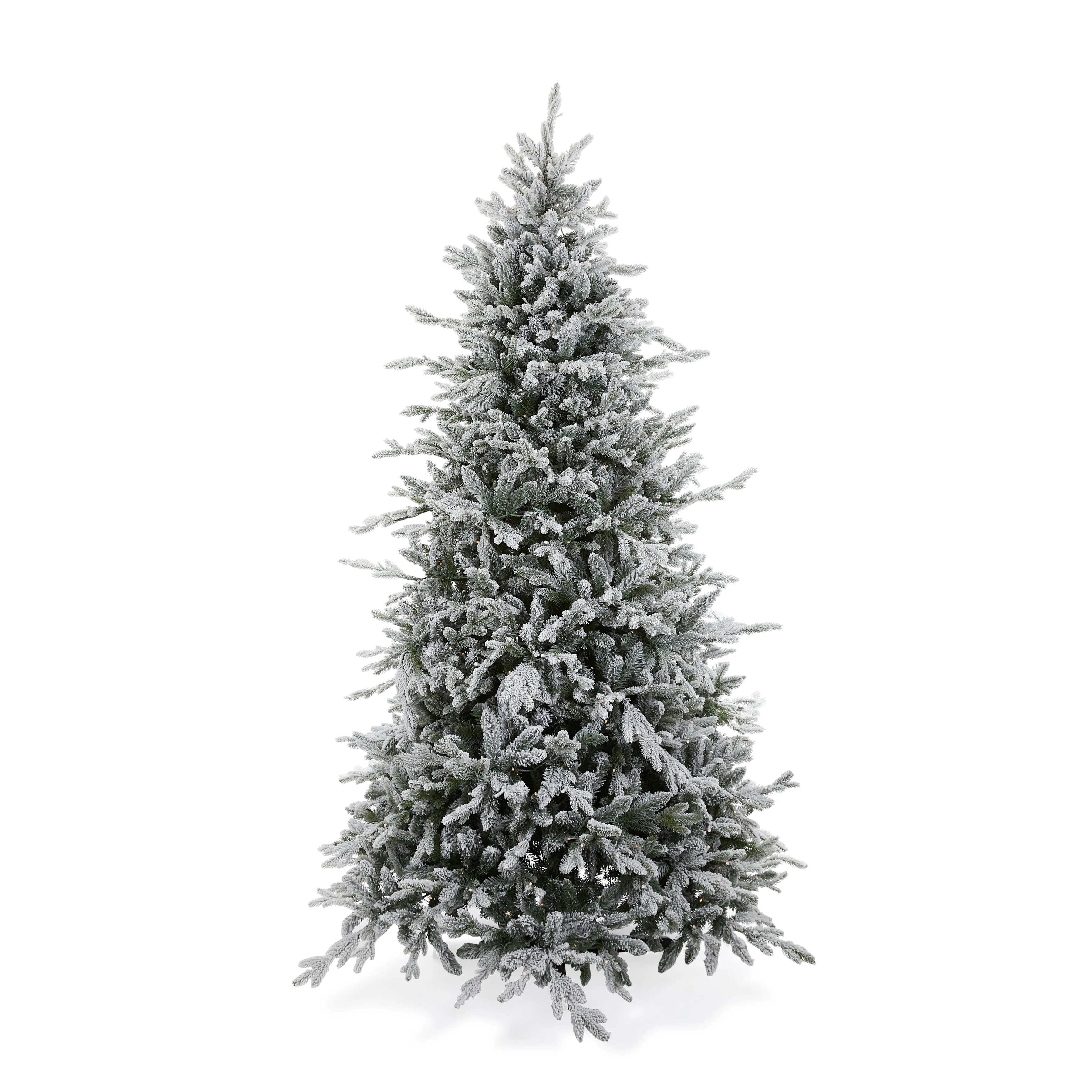 9 Ft Norwegian Pine Snow Tree - 1220 Led