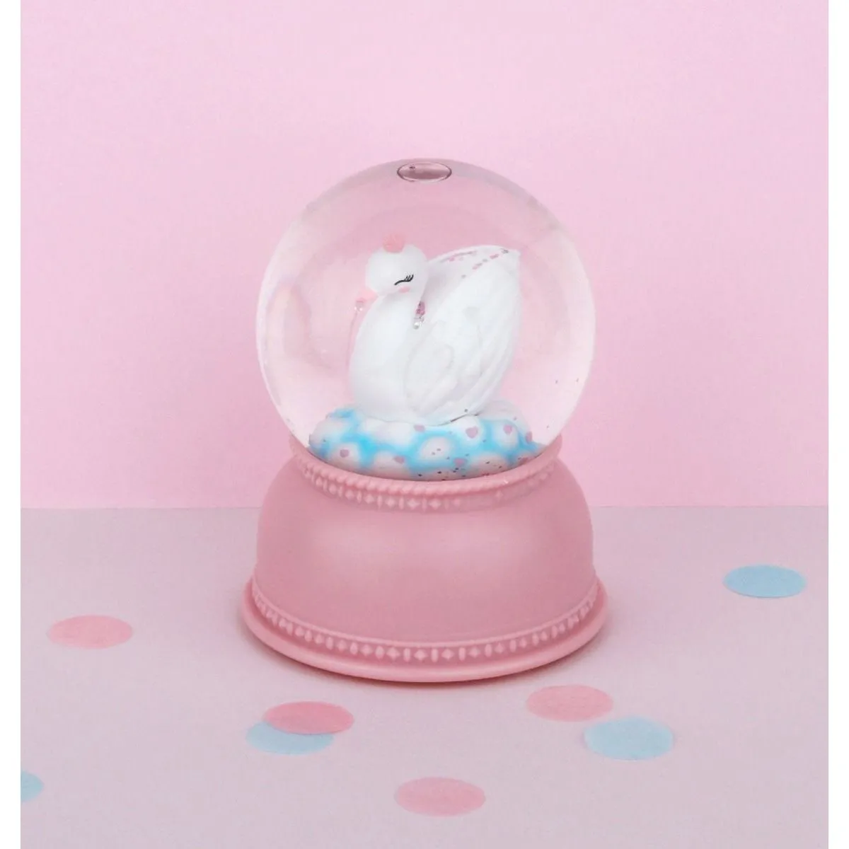 A Little Lovely Company Snowglobe Light Swan