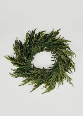 Afloral Real Touch Norfolk Pine Wreath - 24"