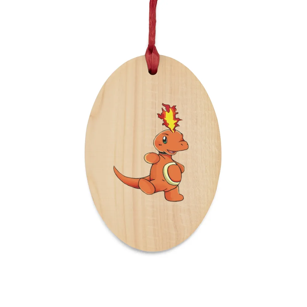 Angetapir Wooden Christmas Ornaments