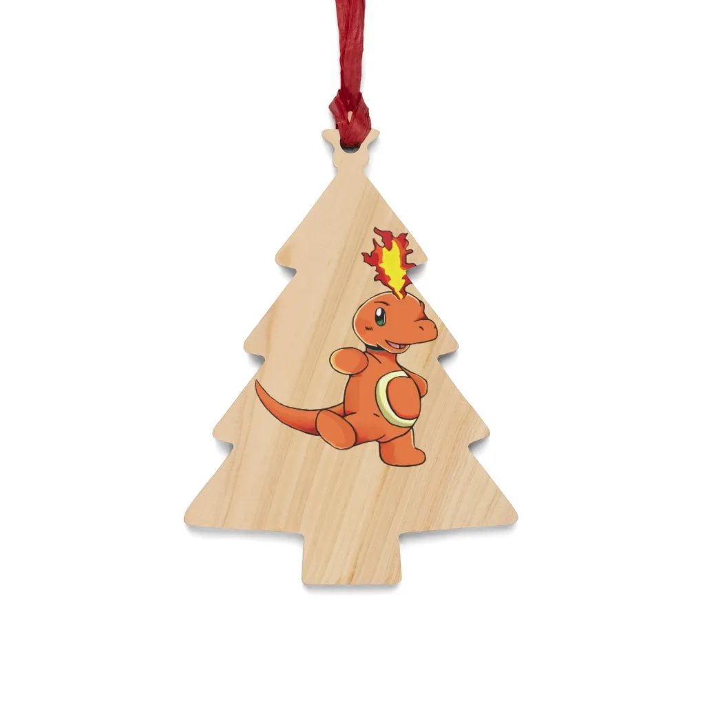 Angetapir Wooden Christmas Ornaments