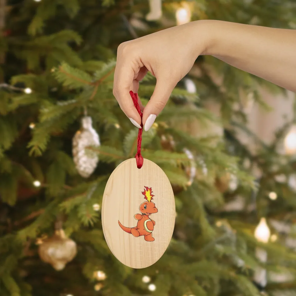 Angetapir Wooden Christmas Ornaments