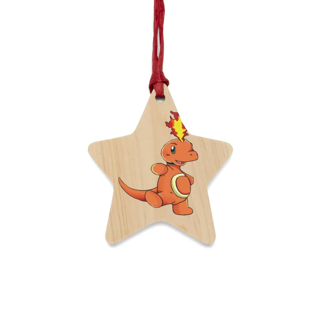 Angetapir Wooden Christmas Ornaments