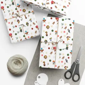Anime Christmas Wrapping Paper