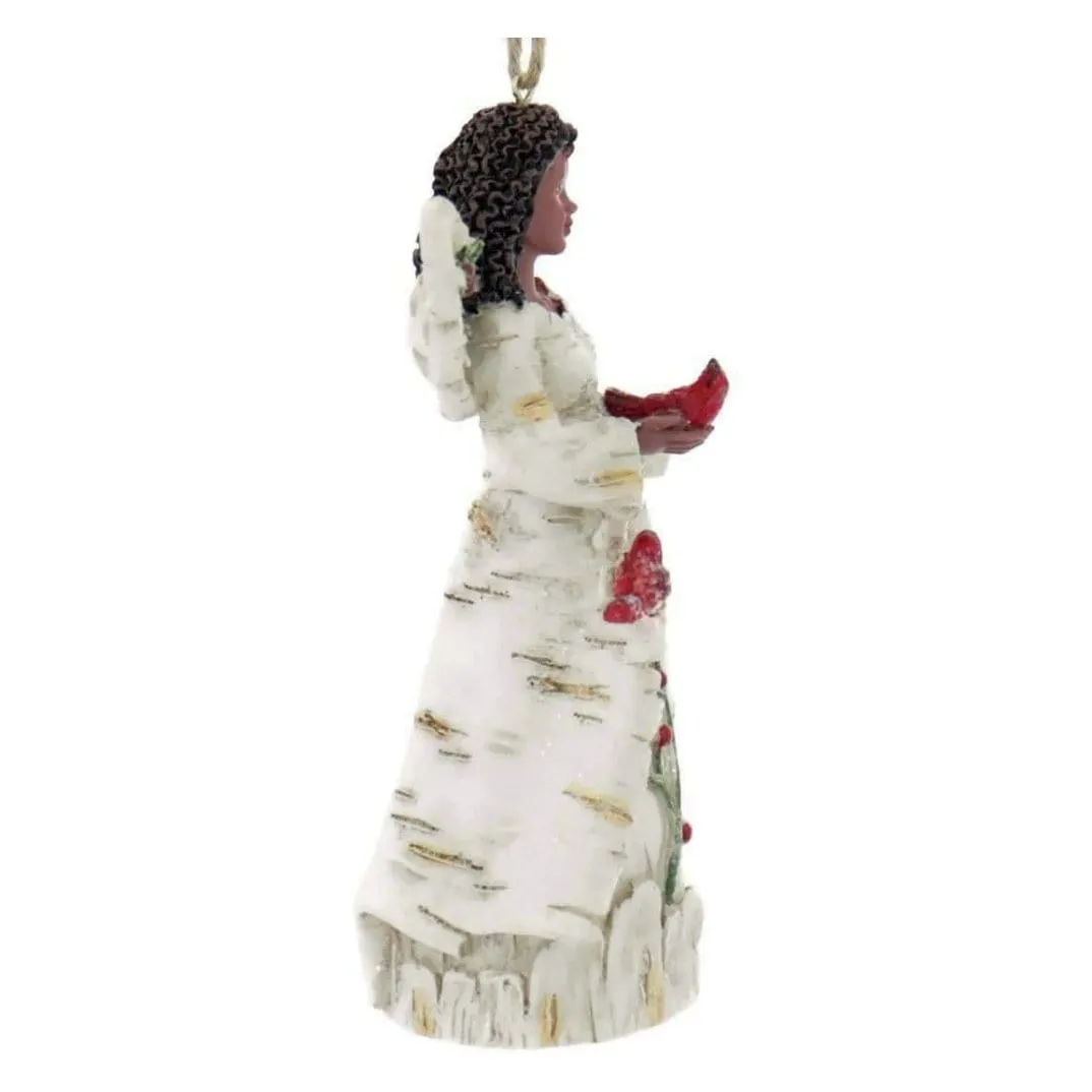 Birch Berry Angels Christmas Ornament Set