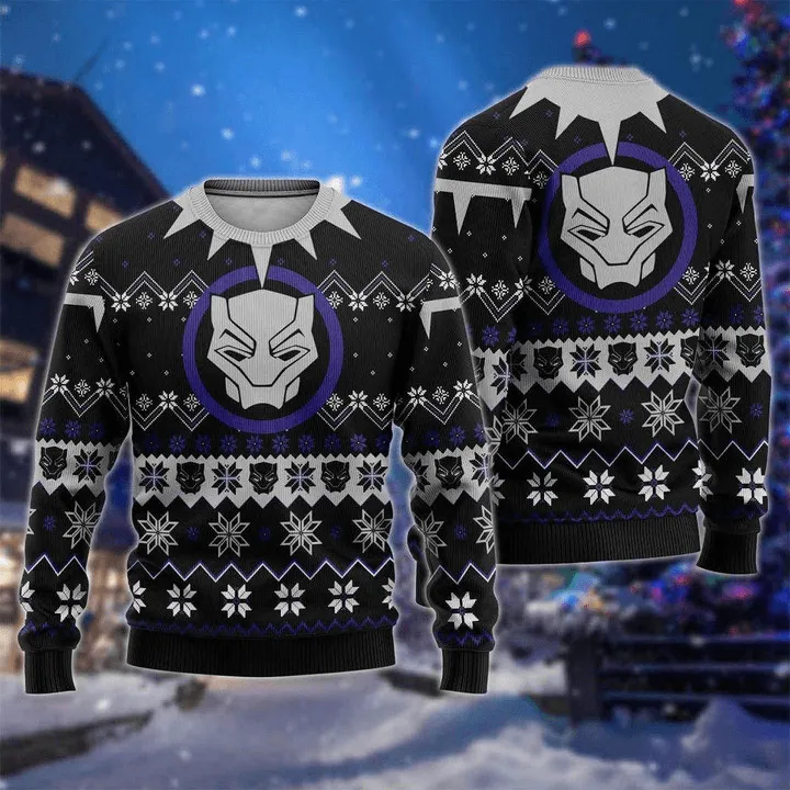 Black Panther Christmas Sweater