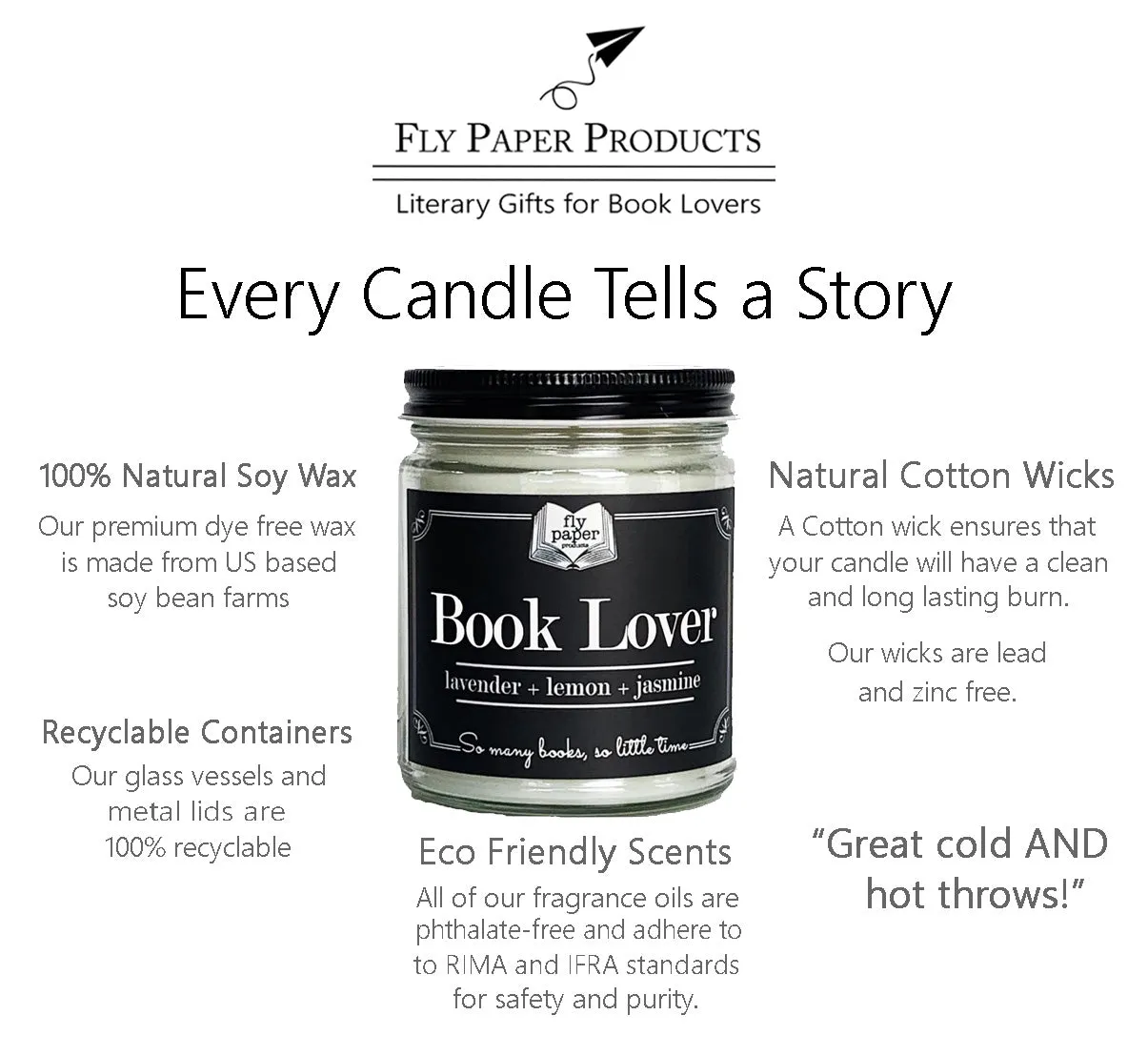 Book Club 9oz Cinnamon   Leather   Amber Soy Candle