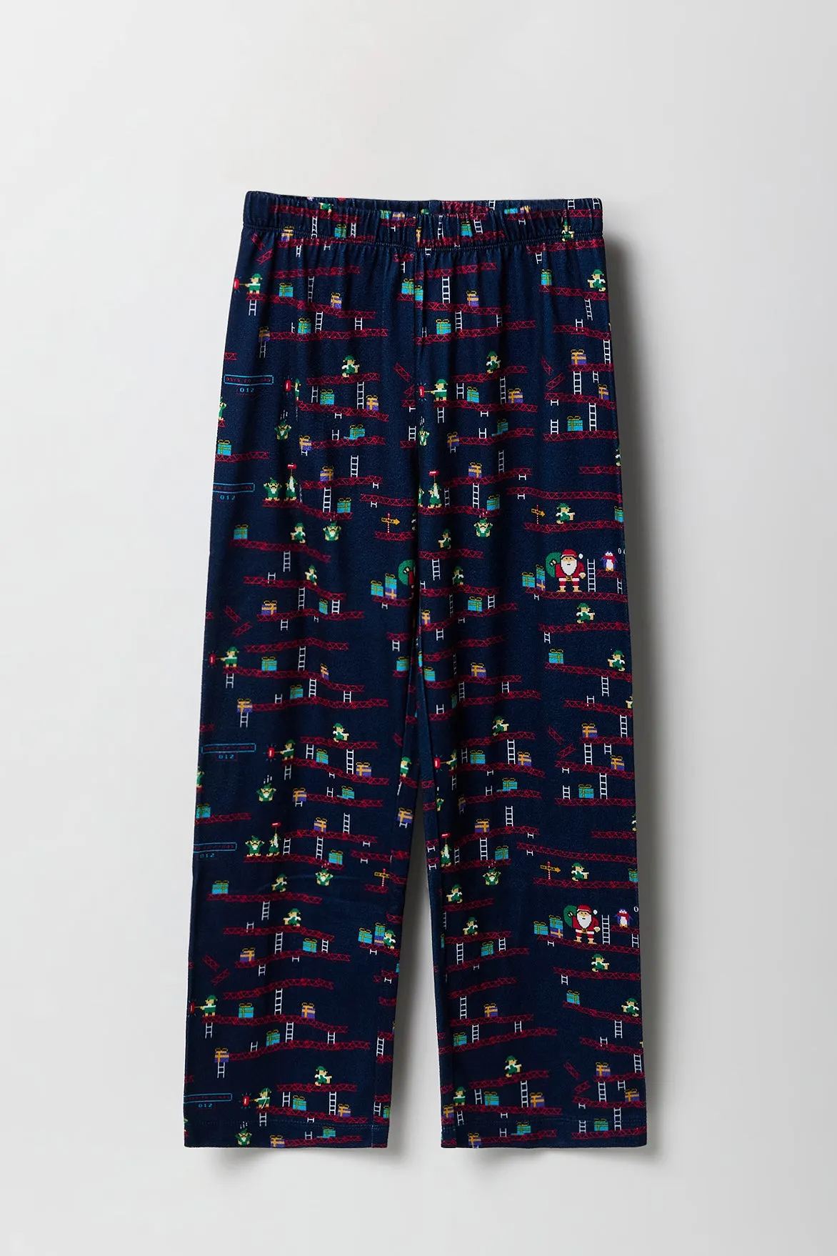 Boys Christmas Print Pajama Pant