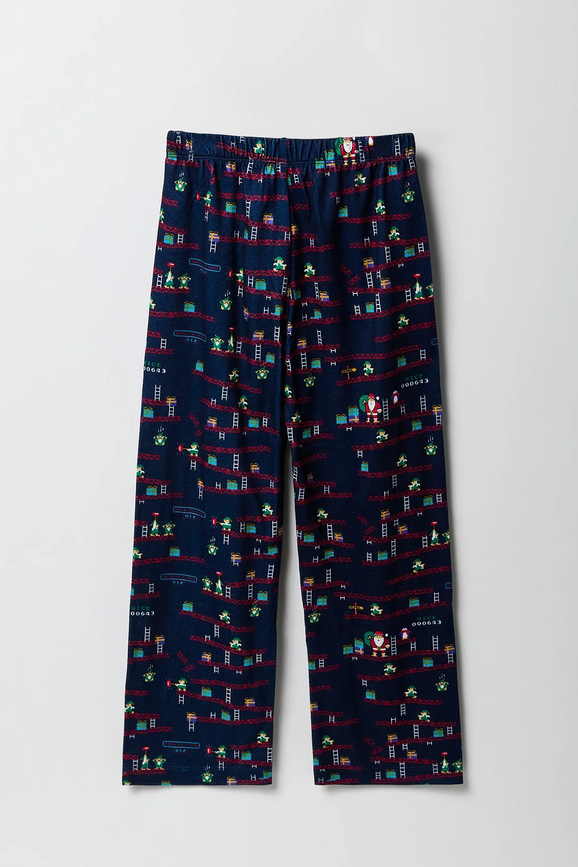 Boys Christmas Print Pajama Pant