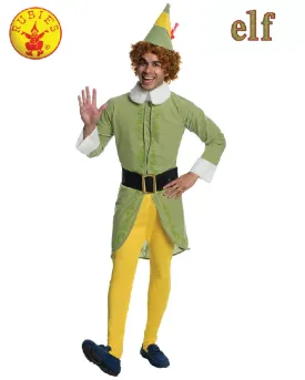 BUDDY THE ELF COSTUME, ADULT
