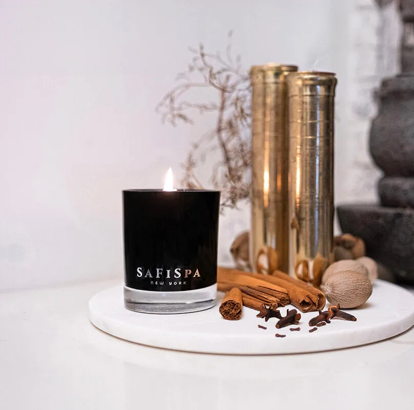 Buy Passion Fruit Candle - SaFiSpa Passion Spice Soy Candle