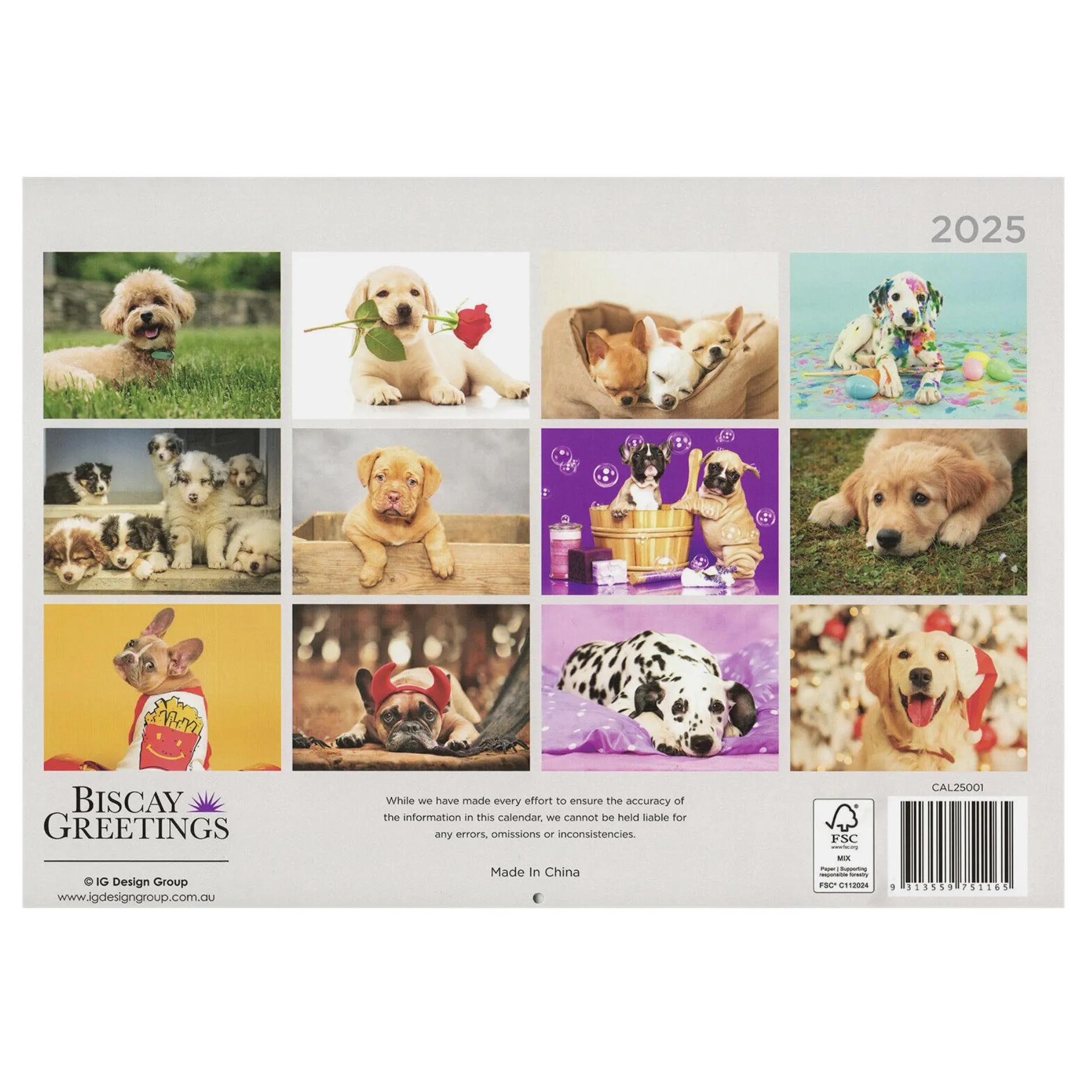 Calendar for Him