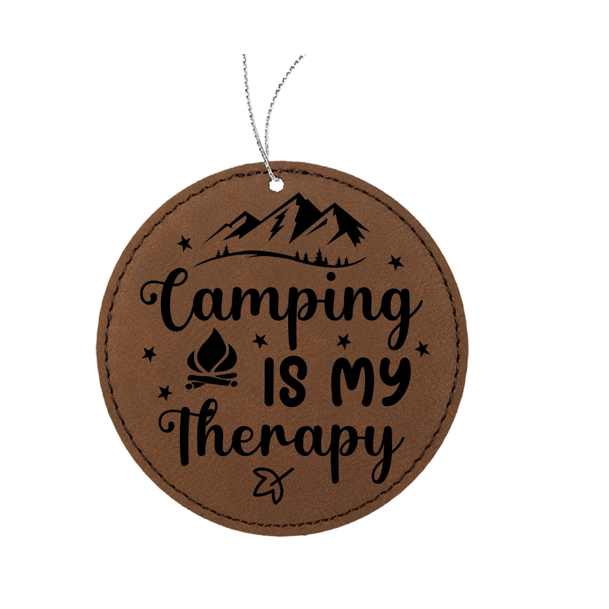 Camping is my Therapy Ornament