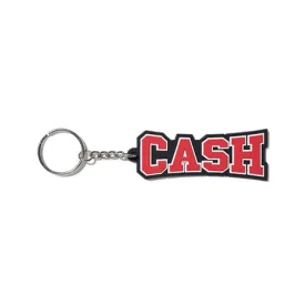 Cash Only Campus Rubber Key Chain