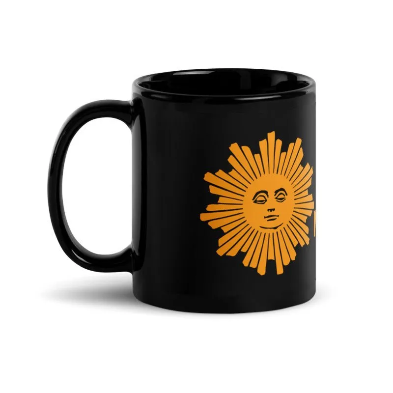 CBS News Sunday Morning 11 oz Black Mug