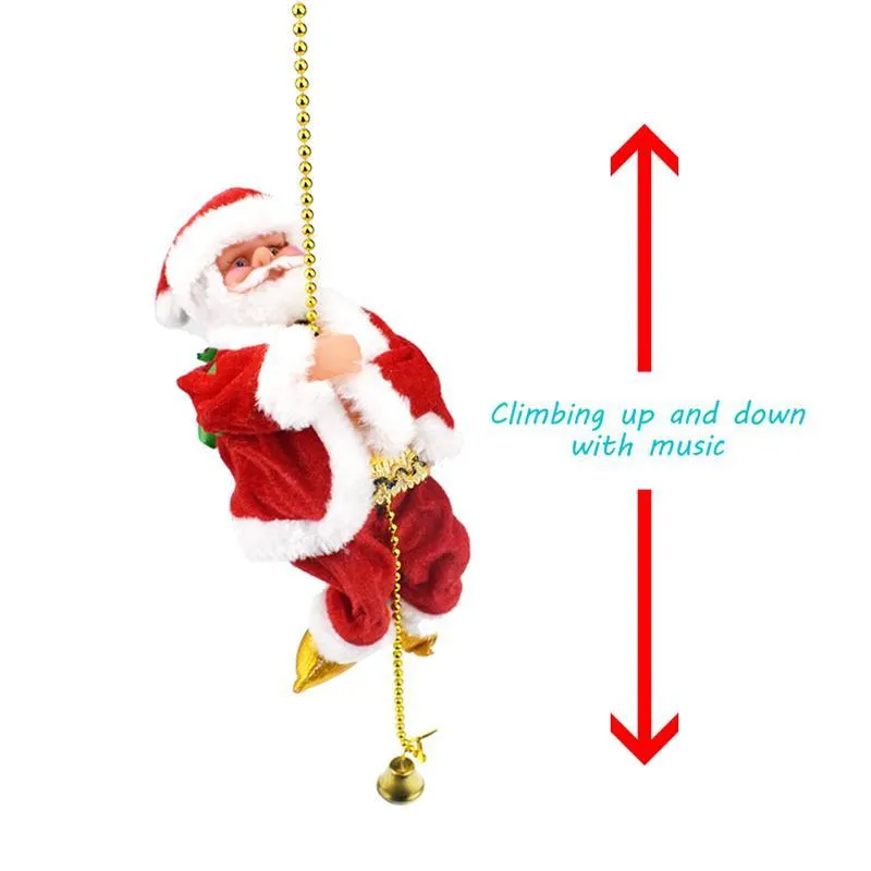 (CHRISTMAS HOT SALE NOW-50% OFF) Santa Claus Musical Climbing Rope