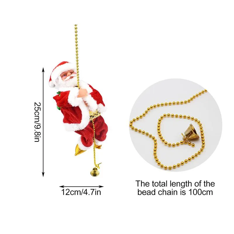 (CHRISTMAS HOT SALE NOW-50% OFF) Santa Claus Musical Climbing Rope