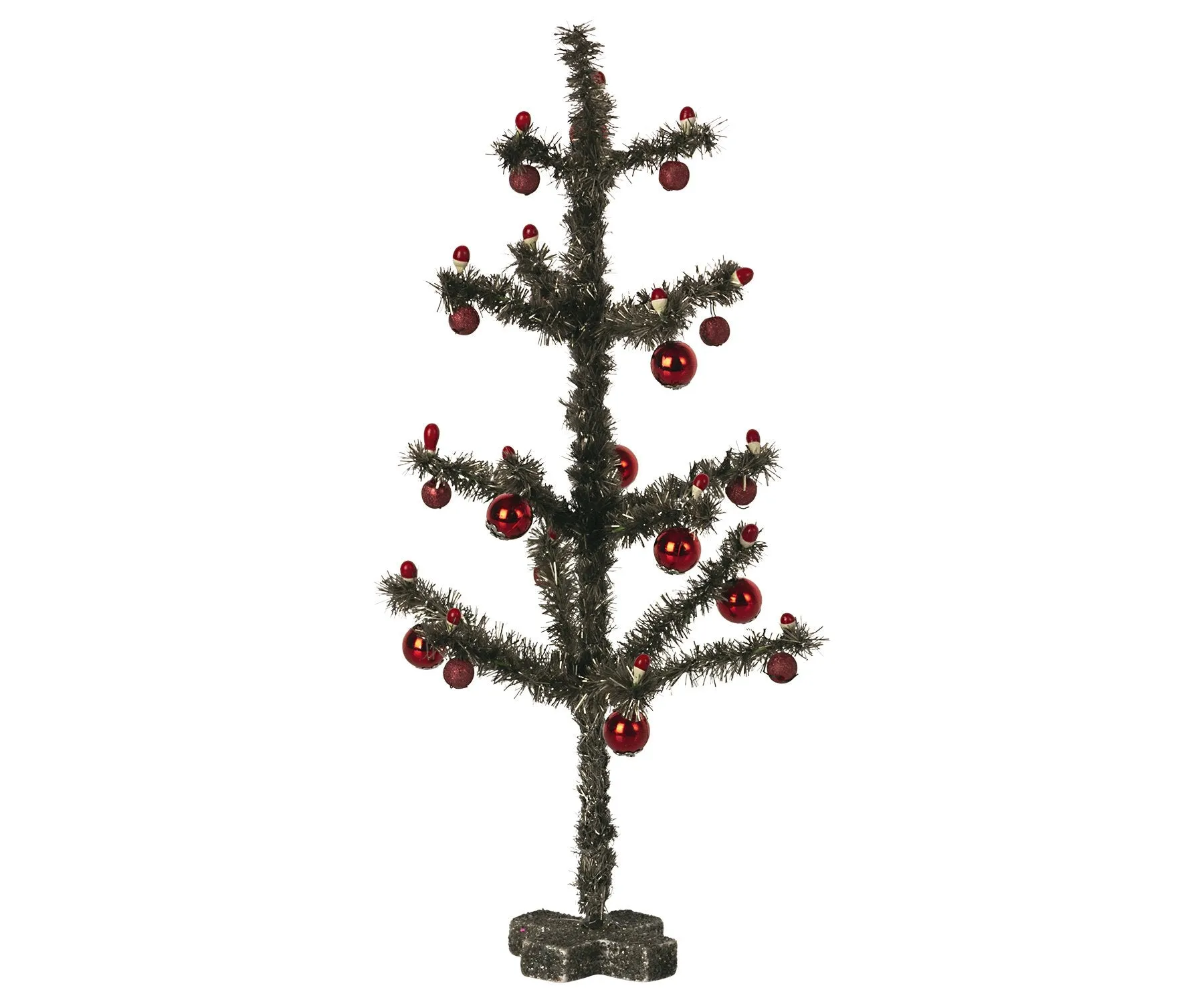 Christmas Tree, Antique Silver