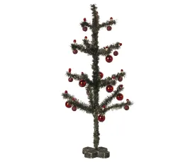 Christmas Tree, Antique Silver