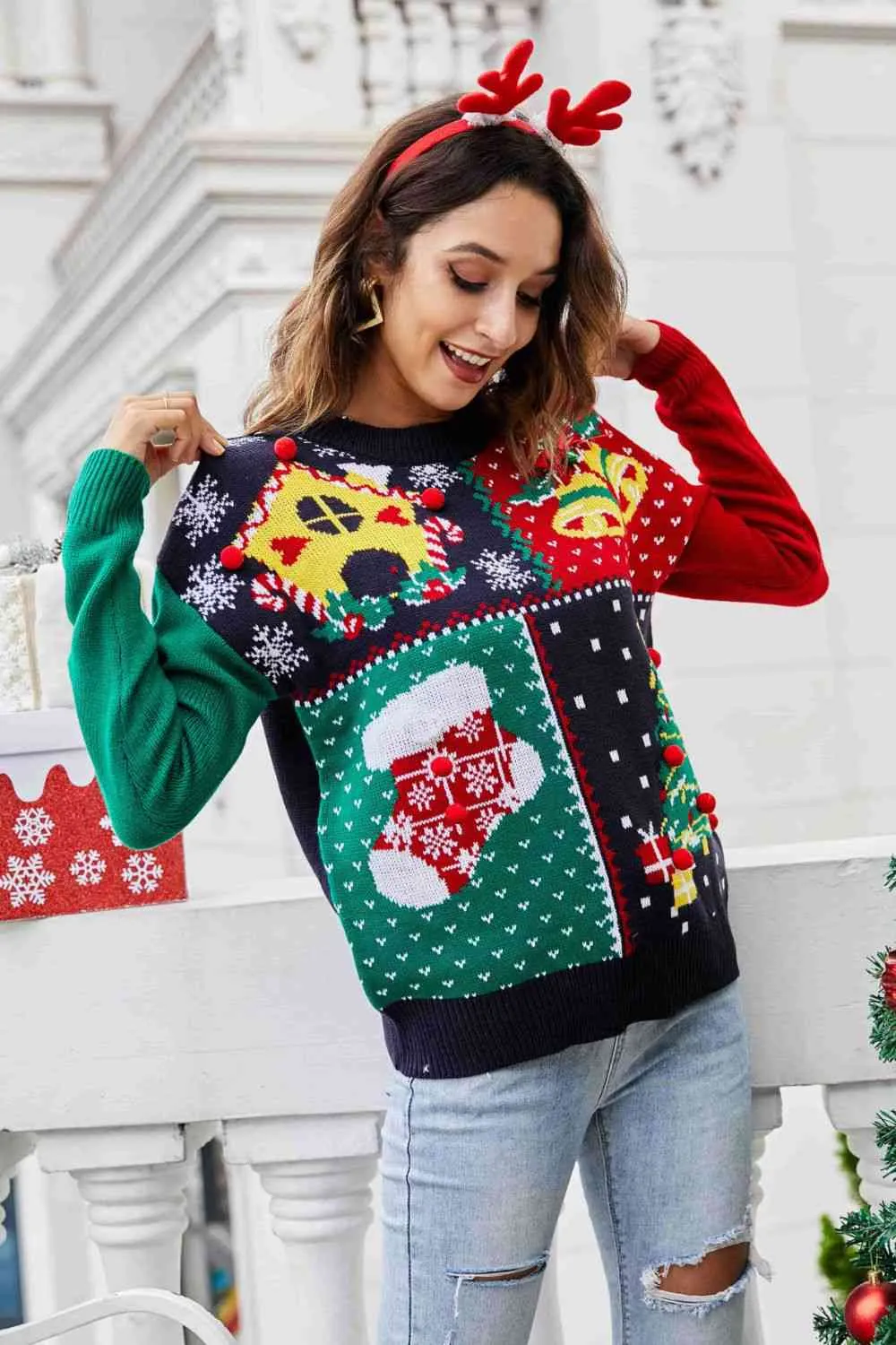 Cutest Christmas Knit Sweater