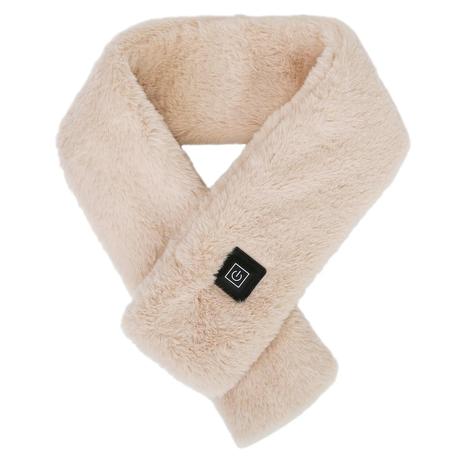 Electric Heated Scarf USB Heating Neck Shawl Soft Warm Scarves with 3 Heating Modes