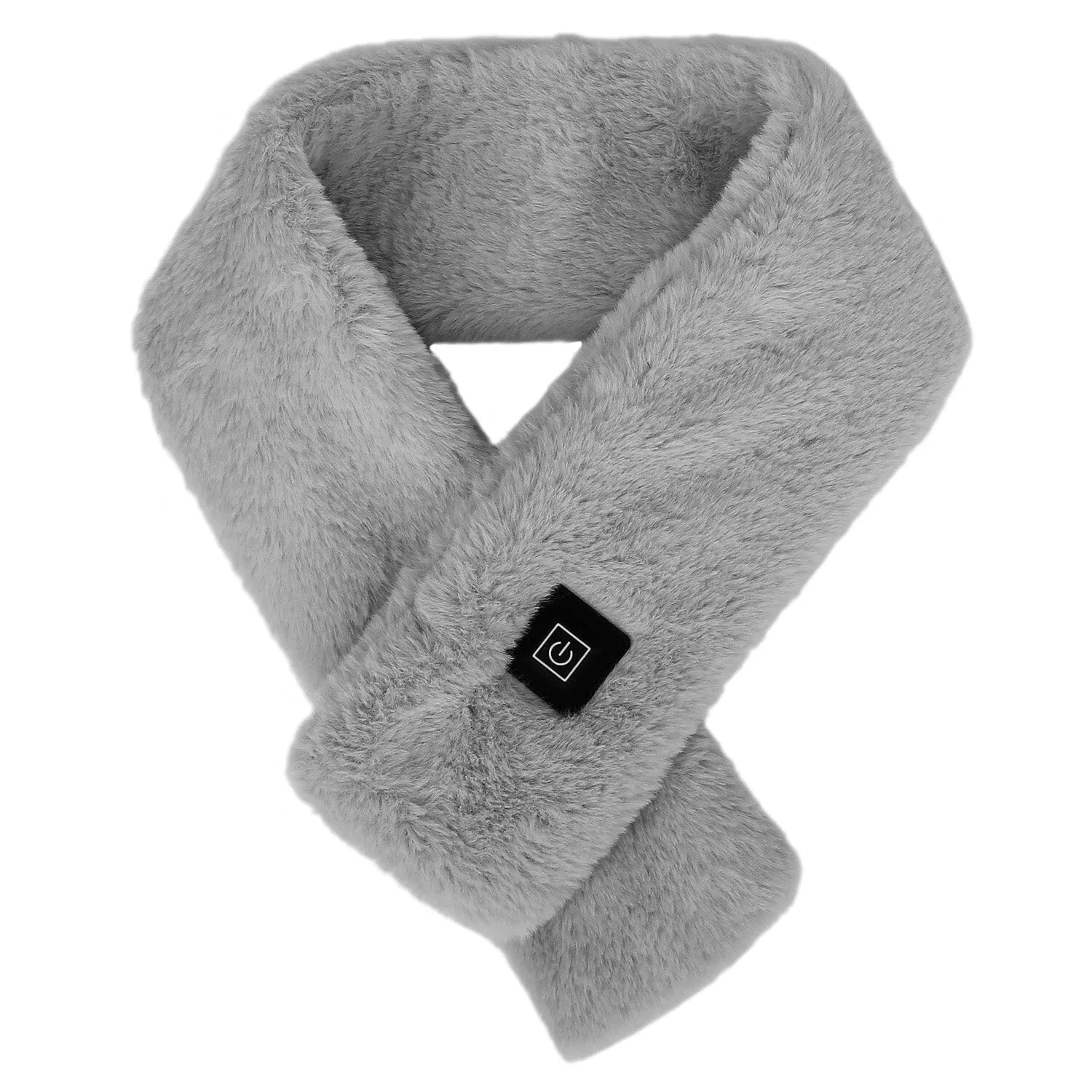 Electric Heated Scarf USB Heating Neck Shawl Soft Warm Scarves with 3 Heating Modes