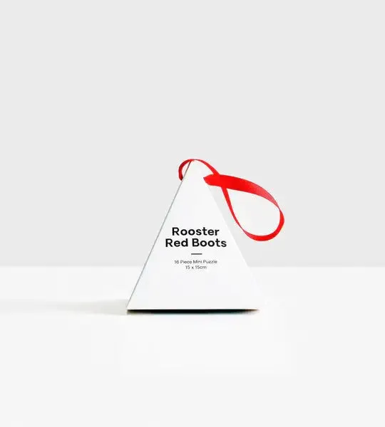Father Rabbit - Rooster Red Puzzle