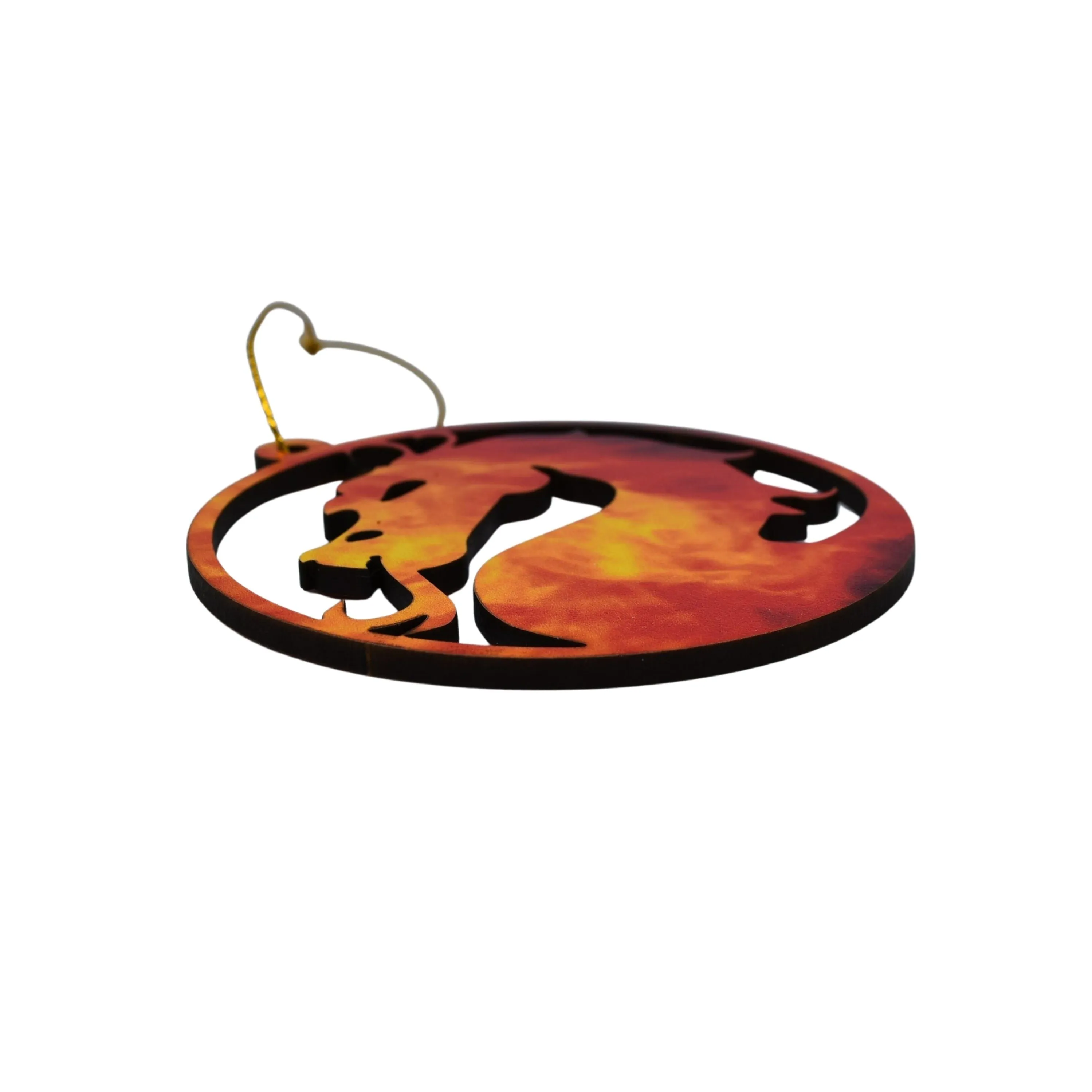 Fire Dragon Head Ornament