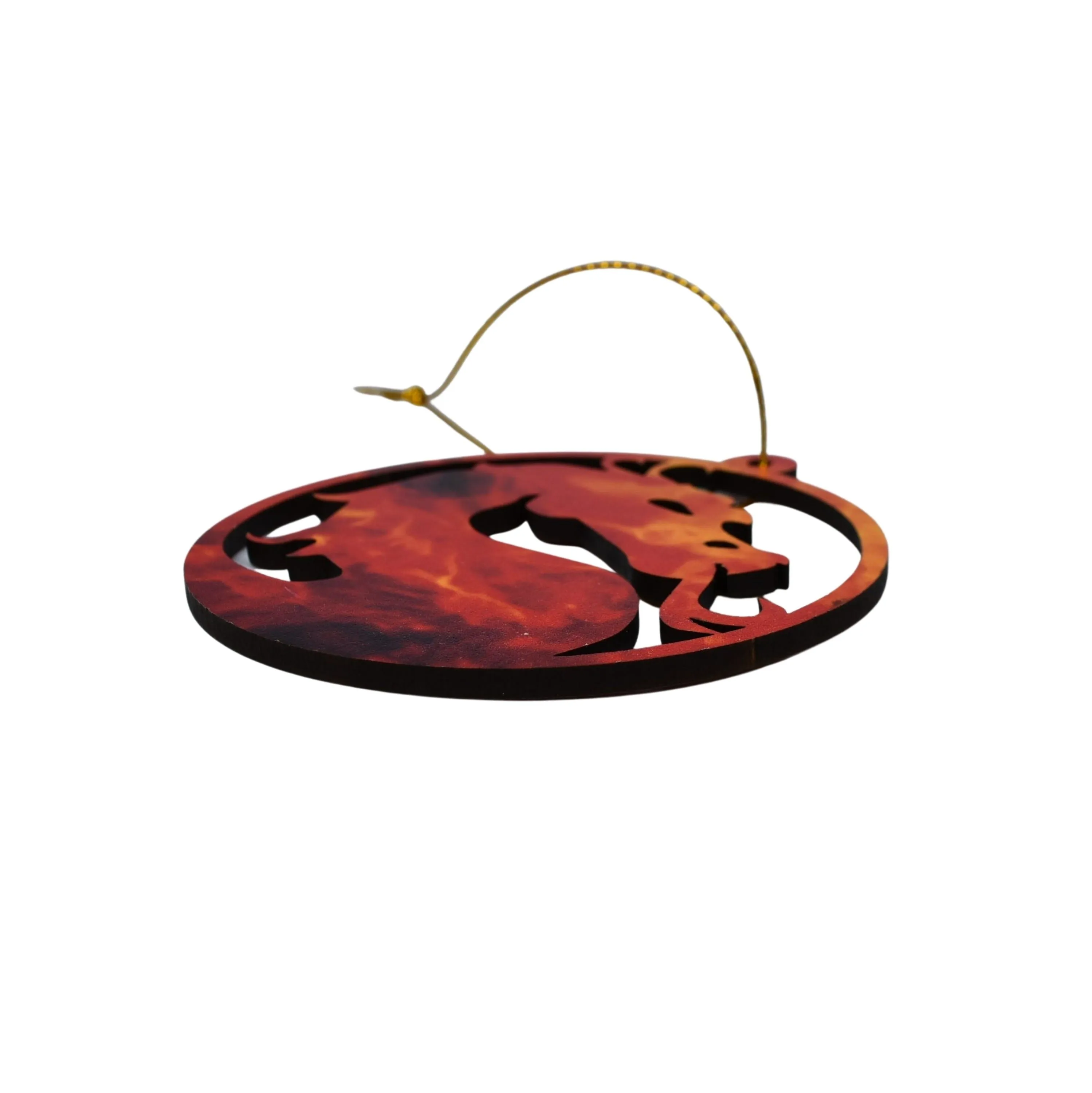 Fire Dragon Head Ornament