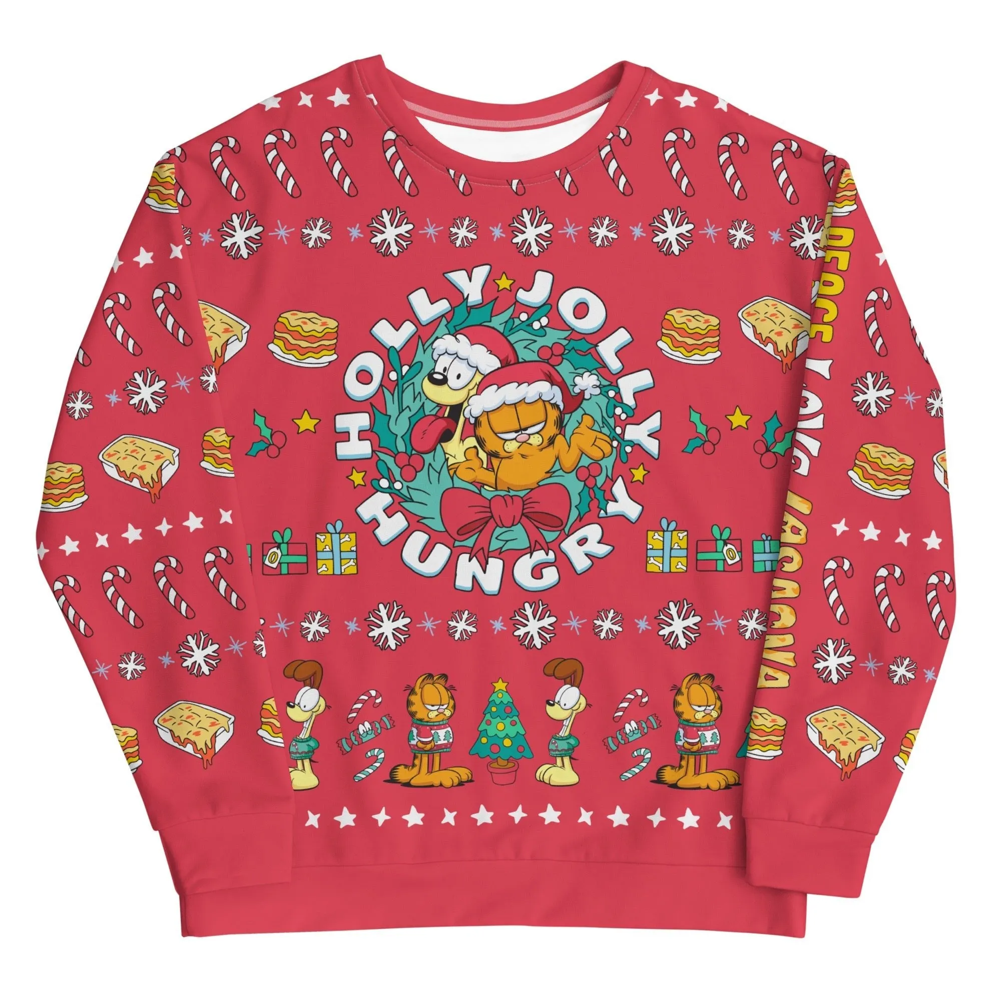 Garfield Christmas Unisex Crewneck Sweatshirt