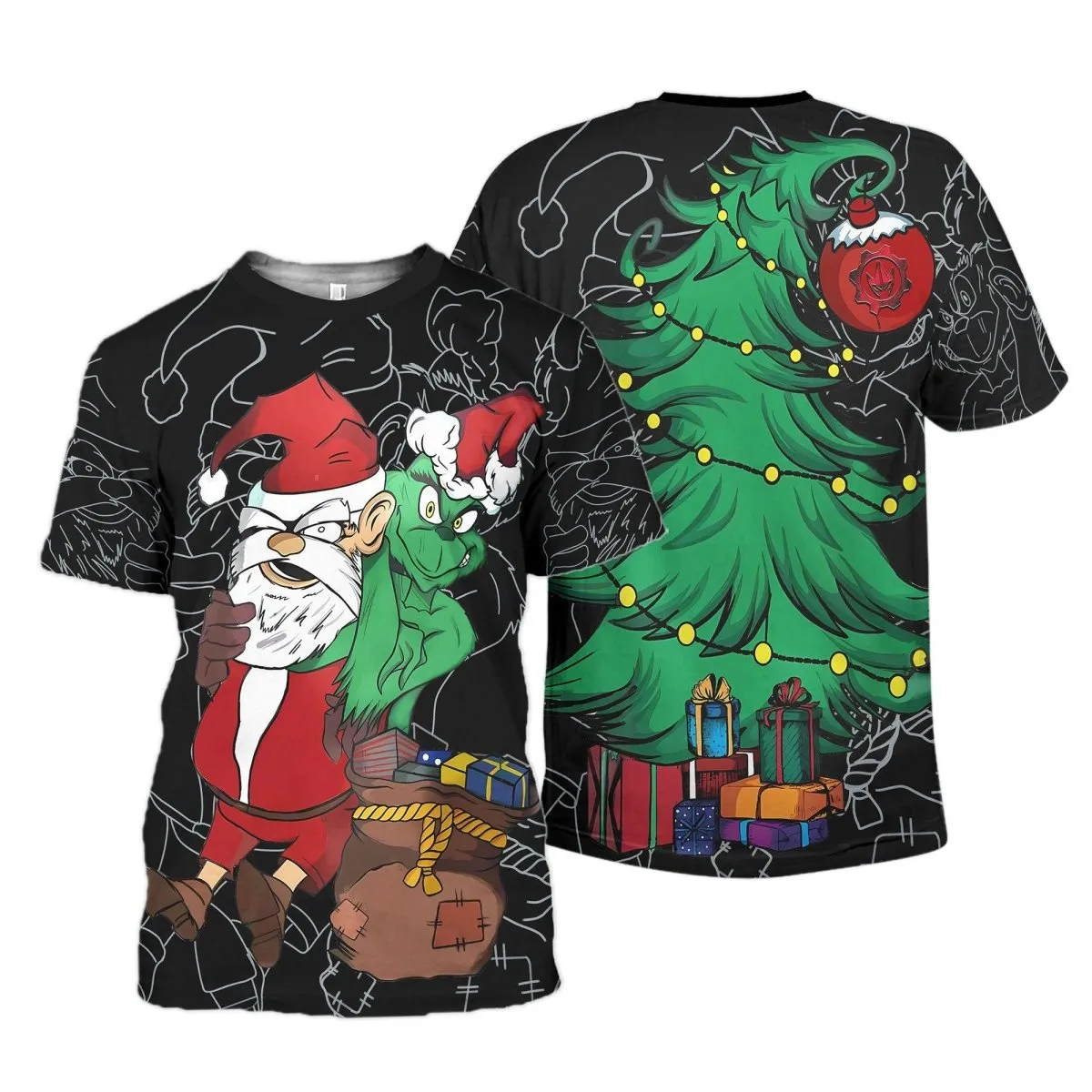 Grinch Christmas T-shirt