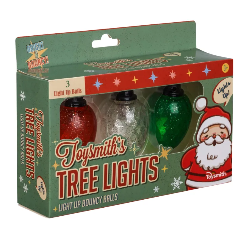 Holiday Lights Bouncy Balls (3-pack)