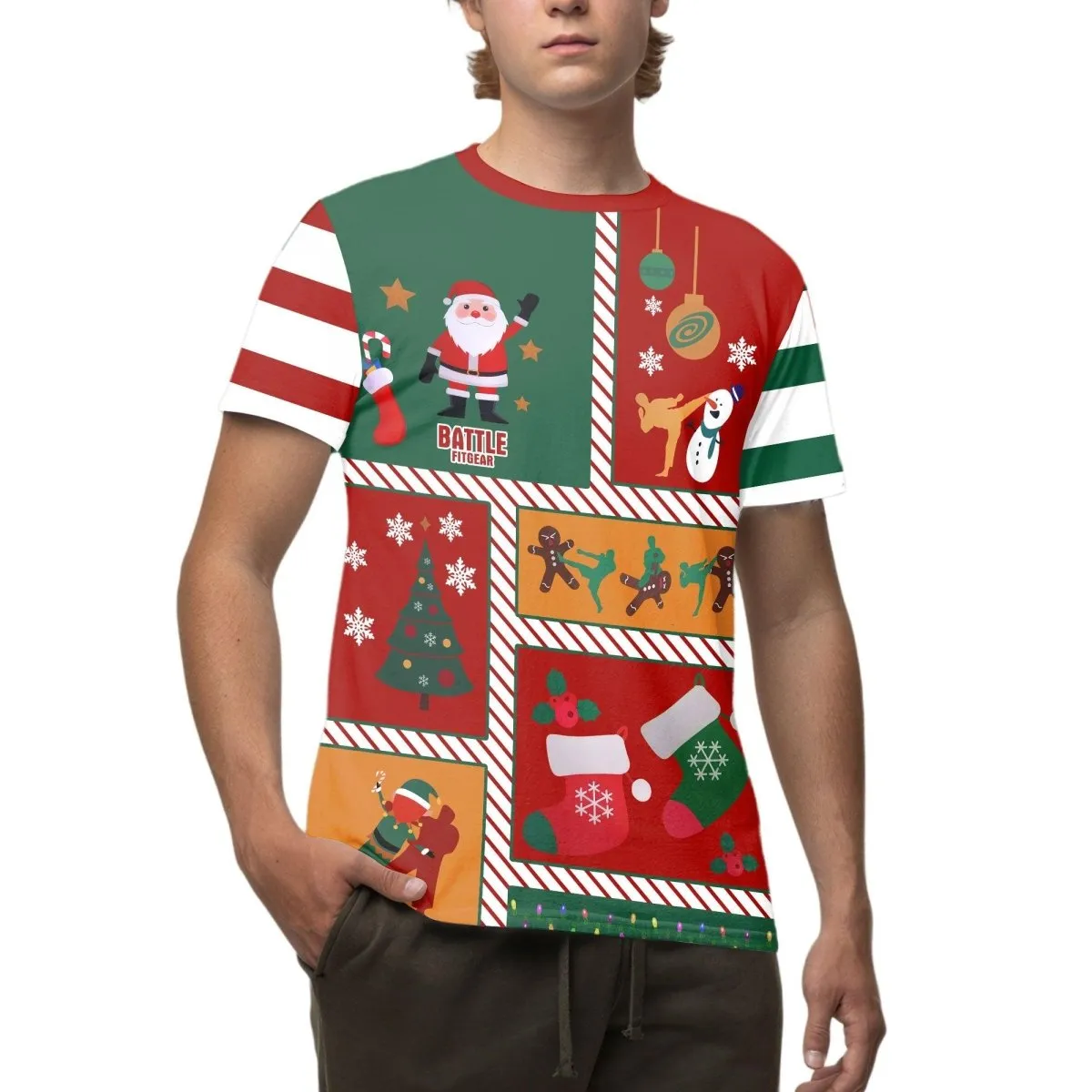 Jiu Jitsu Christmas T-Shirt