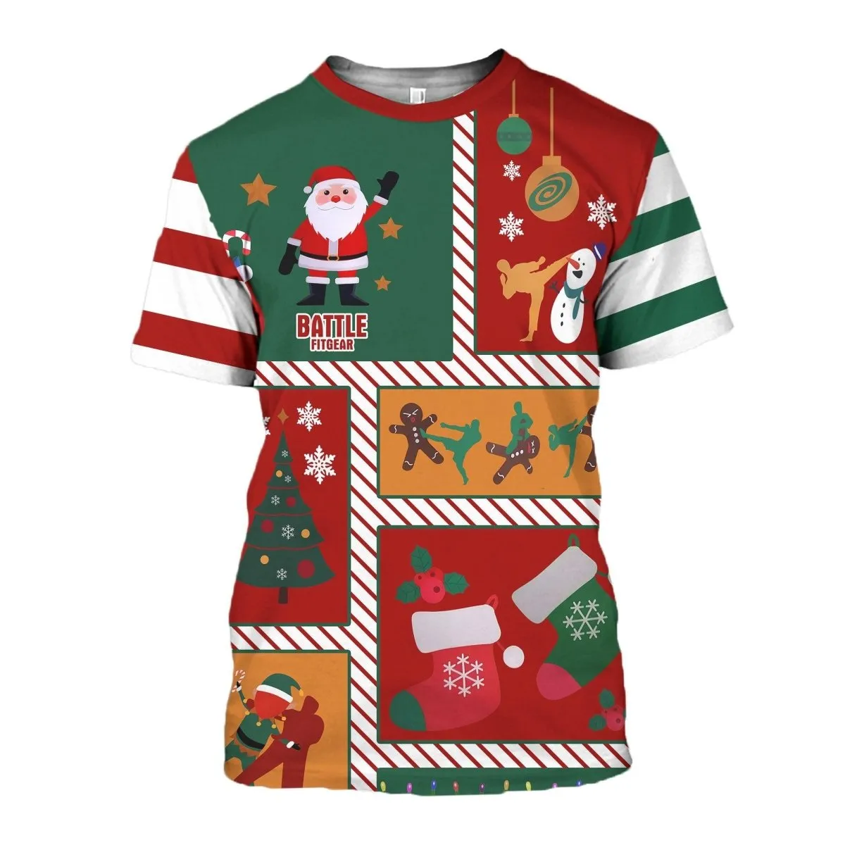 Jiu Jitsu Christmas T-Shirt