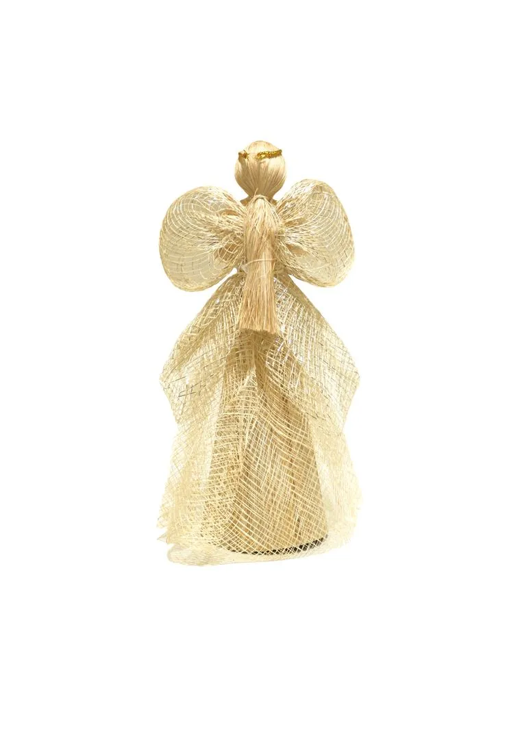 Landmark Sinamay/Abaca Angel 8" - Beige (SKN-08)