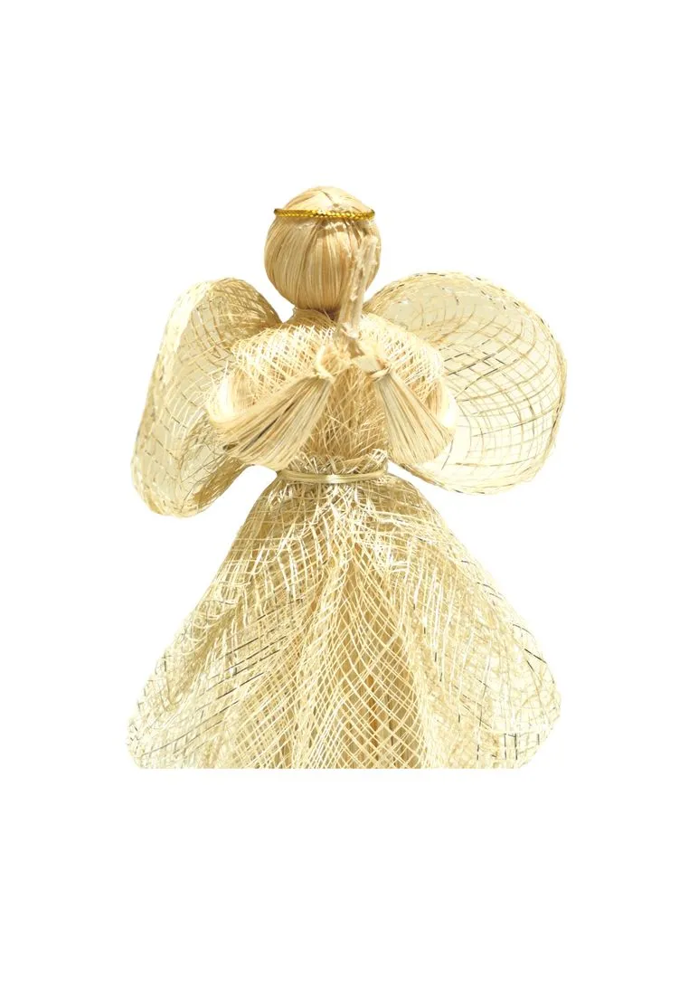 Landmark Sinamay/Abaca Angel 8" - Beige (SKN-08)