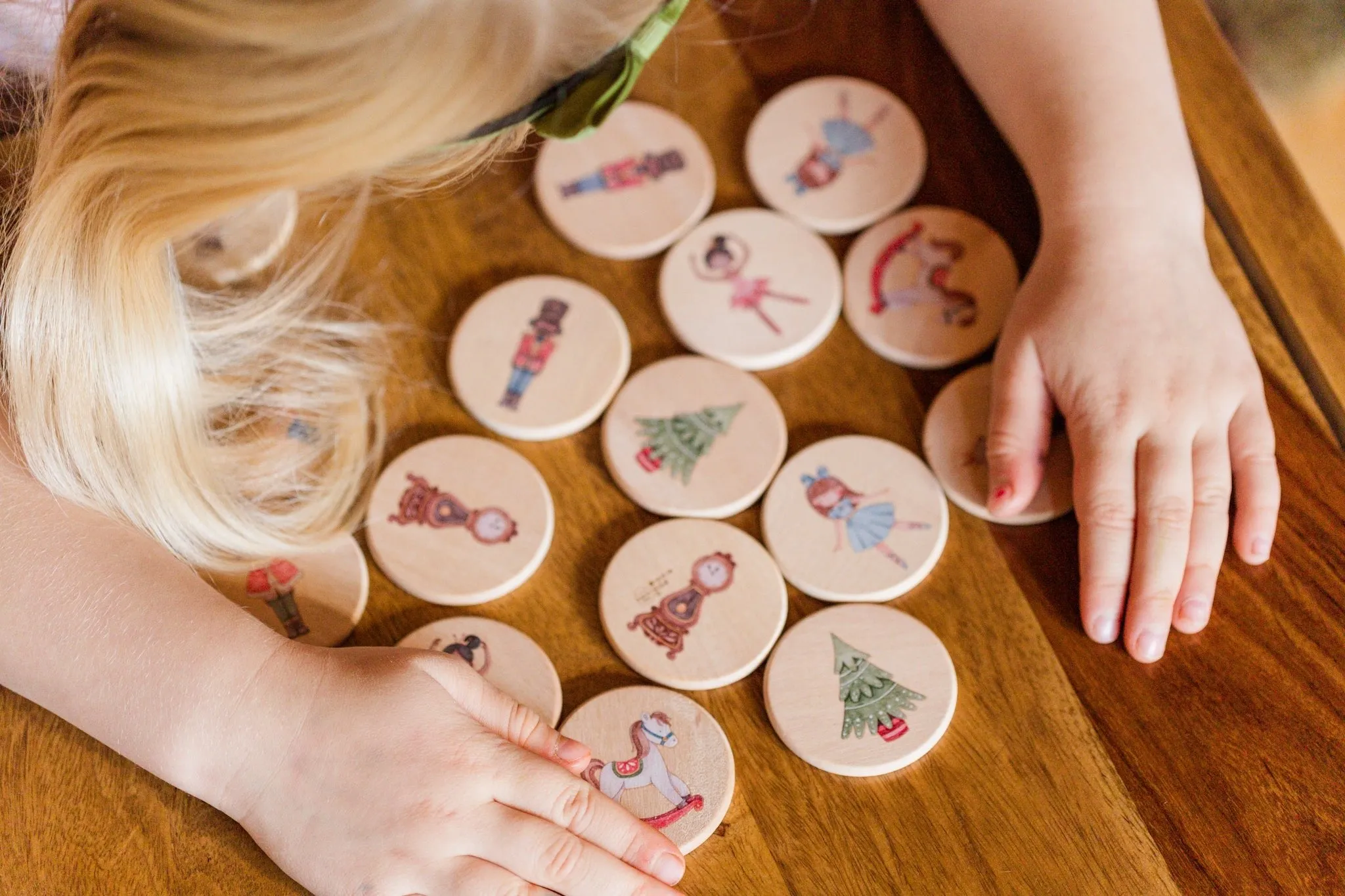 Mini Nutcracker Matching Tiles
