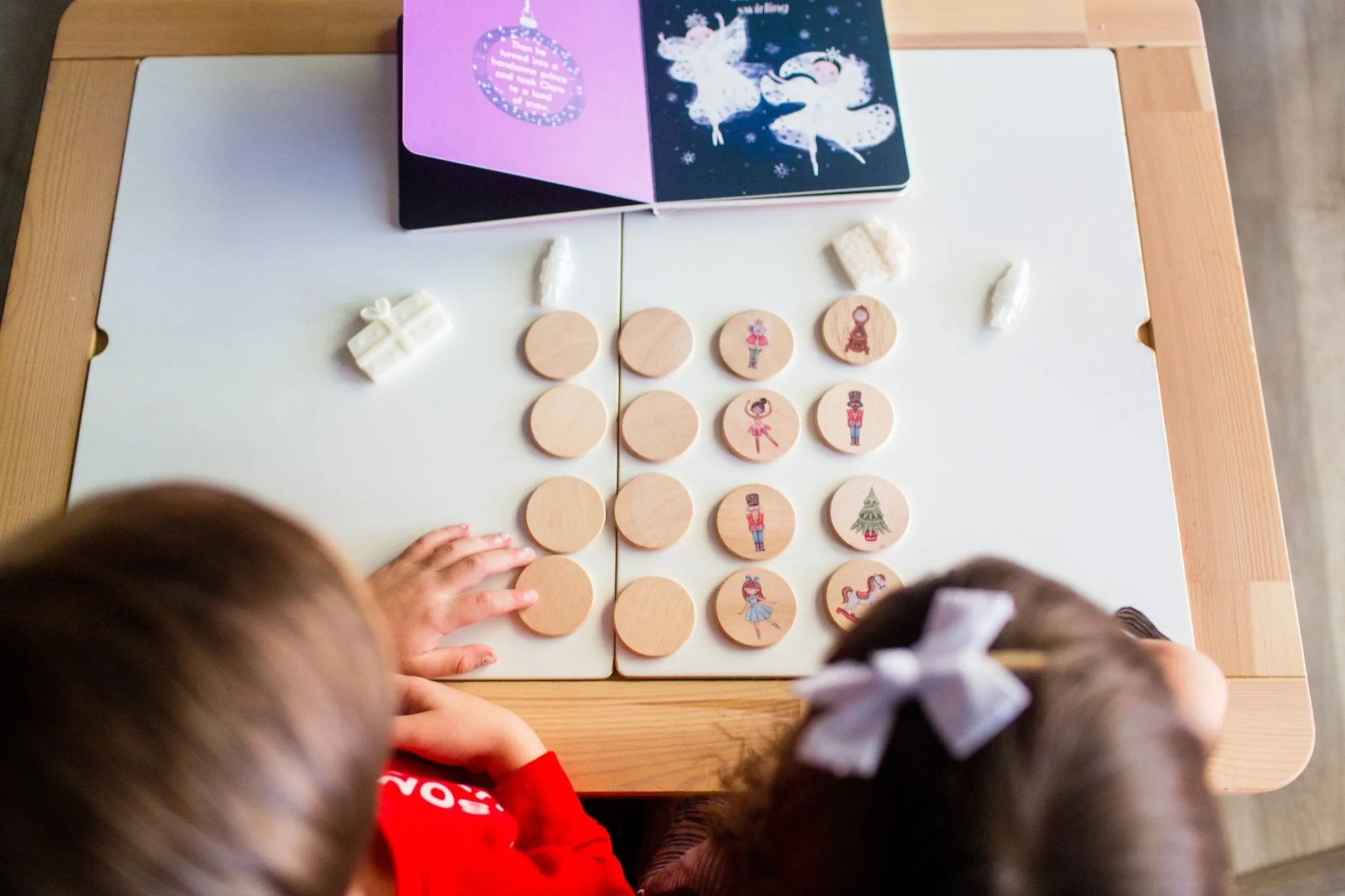 Mini Nutcracker Matching Tiles