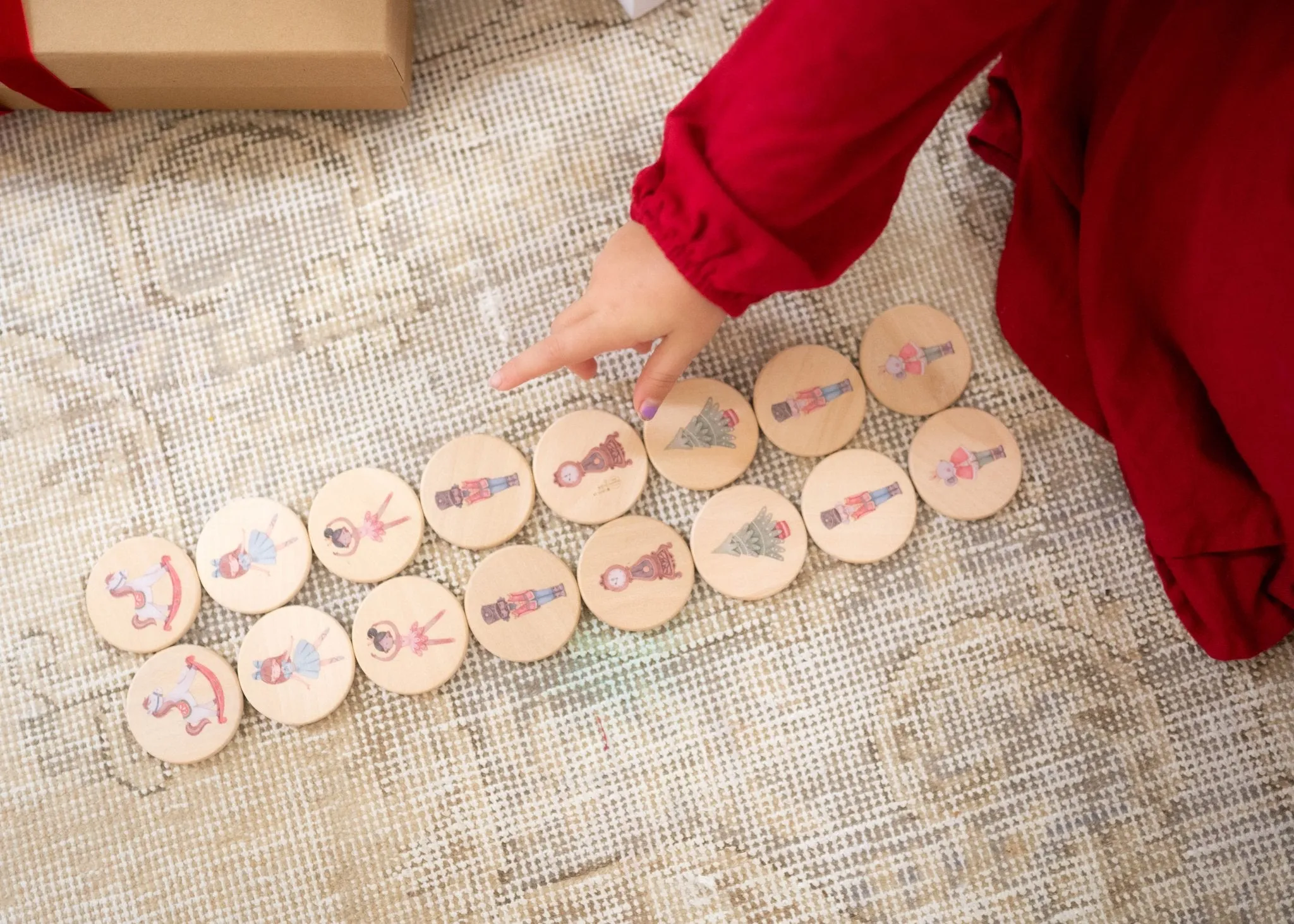 Mini Nutcracker Matching Tiles