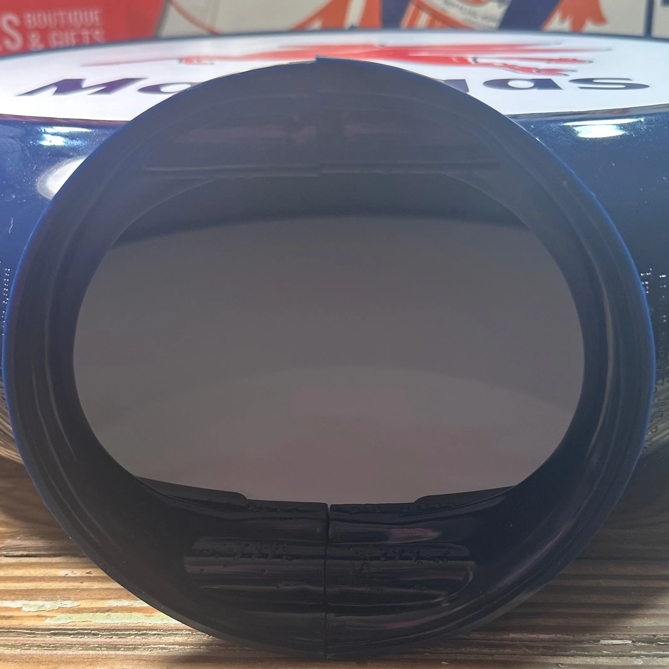 Mobilgas Reproduction Poly Plastic Gas Pump Globe