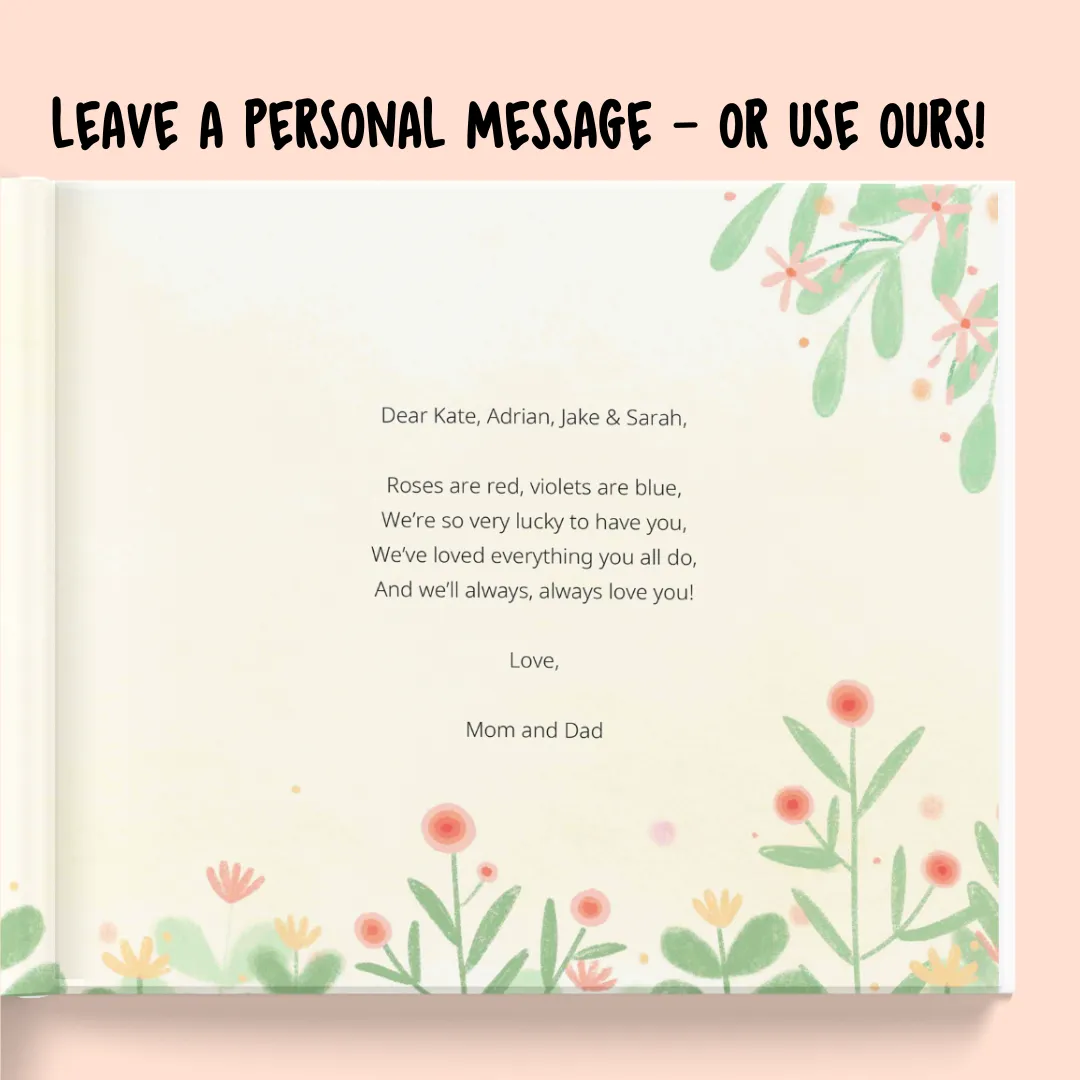 Personalised Storybook - Kids, We Love You!