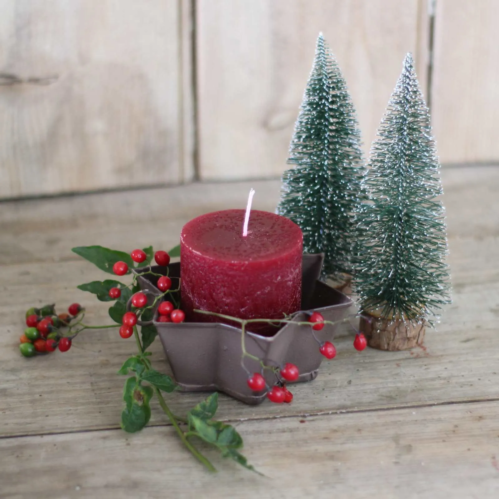 Pillar Candle - Bordeaux