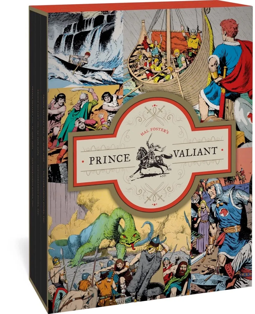 Prince Valiant HC Box Set Vols 13- 15 1961-1966 (XL Book)
